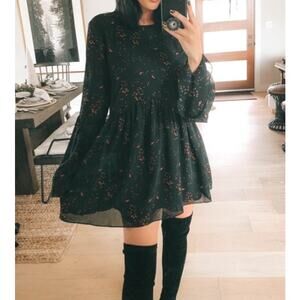 BUDDY LOVE Hall Babydoll Floral Mini Dress